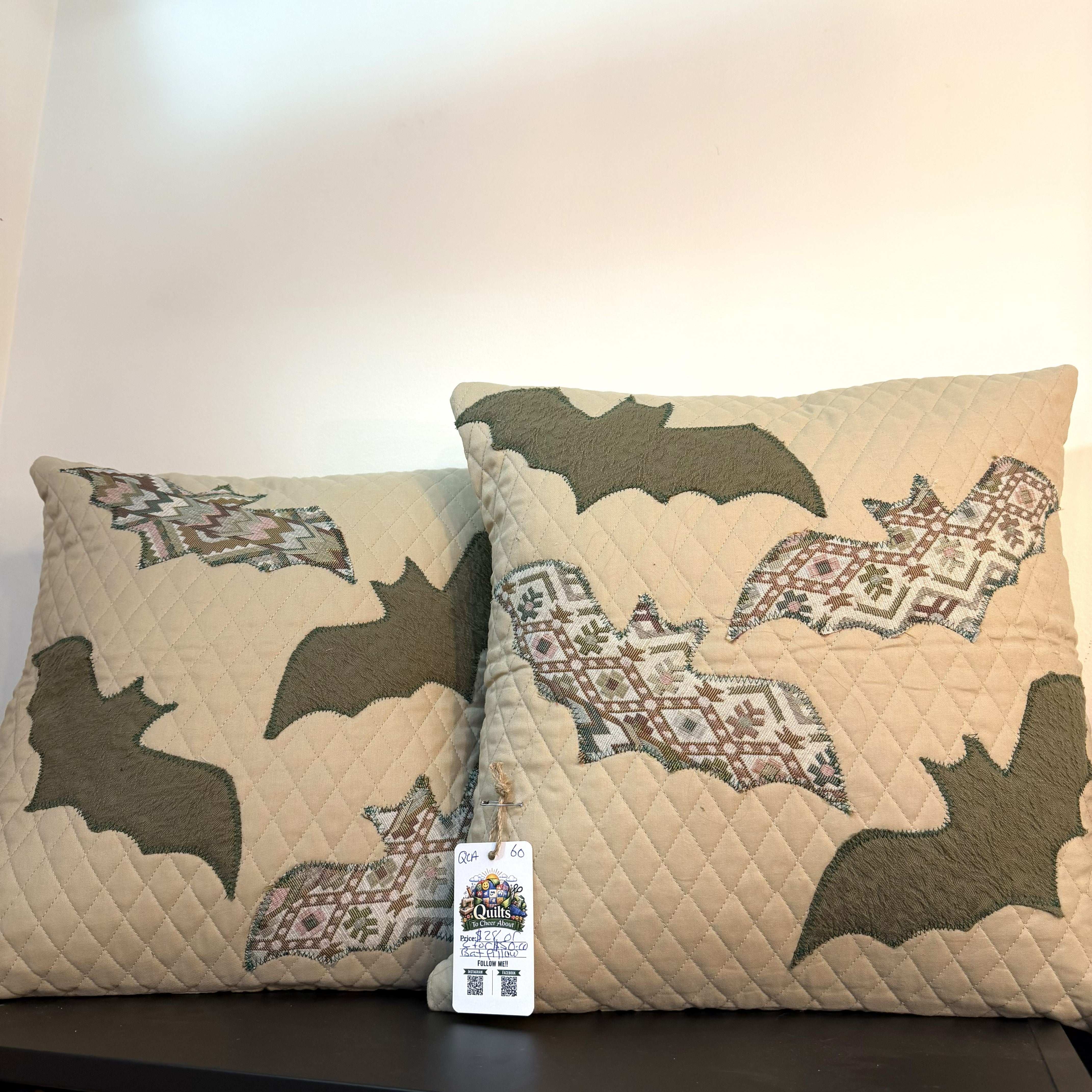 Bat Throw Pillows